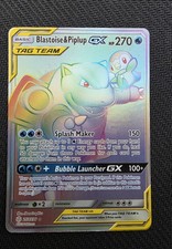 Blastoise and Piplup GX 253/236 Rainbow Secret Rare Cosmic Eclipse Near Mint on eBay