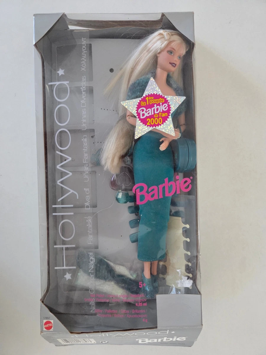 BARBIE CHRISTIE HOLLYWOOD Nails 1999 -African American Mattel 24557 années 90 EUR 34,99