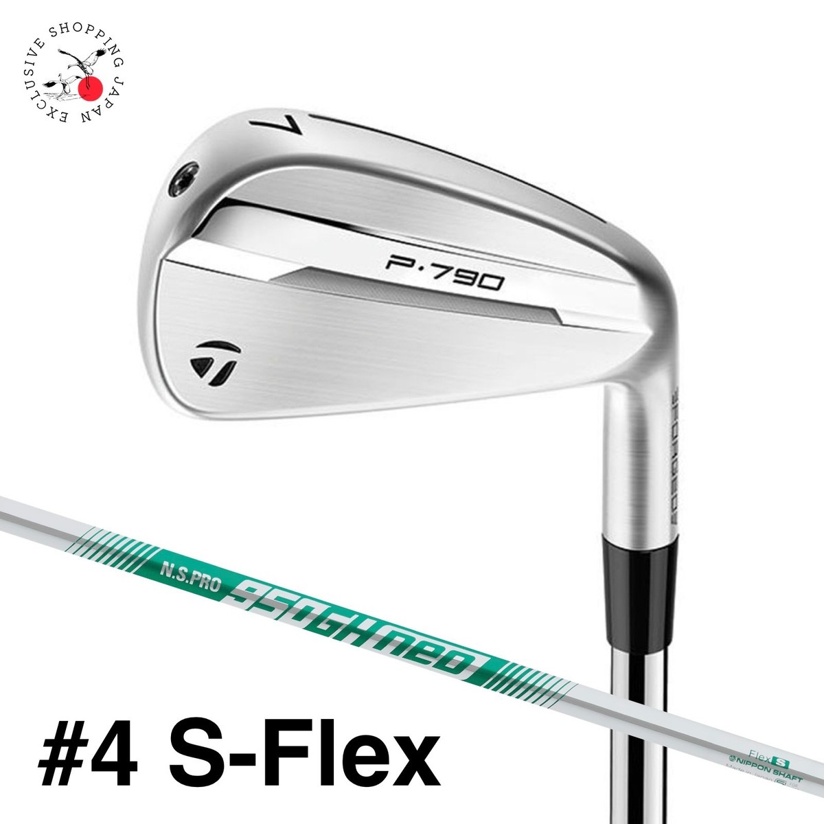 TaylorMade Golf New P790 Iron '25 #4 S-Flex N.S.PRO 950GH NEO