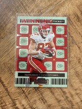 2022 Contenders Travis Kelce Winning Ticket #WT-TKE Chiefs 🔥🔥
