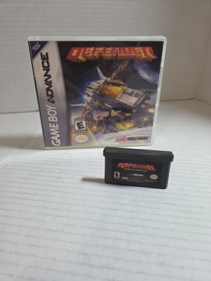 Defender (Nintendo Game Boy Advance, 2002) Cartridge & Plastic Case 