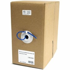 StarTech 1000 ft Bulk Roll of Blue CMR Cat5e ...