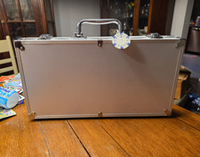 Poker Chip Set in Aluminum Carrying Case w/ P...