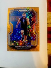 2020 Panini Prizm - Rookie Josiah Deguara #362 Orange Disco Prizm (RC)