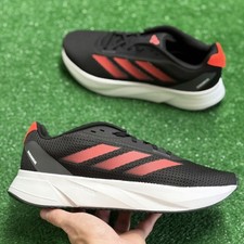 Adidas Duramo SL Core Black Solar Red Grey Mens Running IF9483 NEW Multi Sz