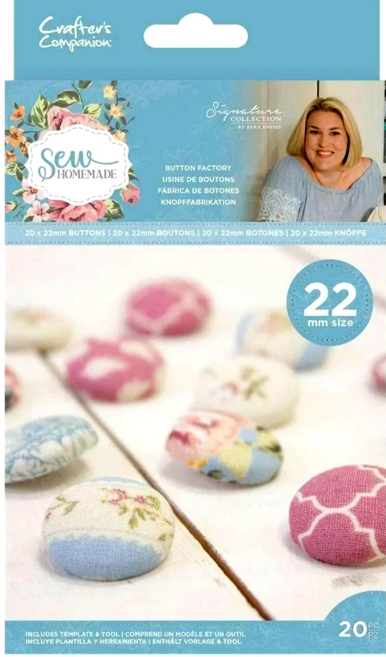 Sew Homemade Button Factory - Button Factory and Button Factory Refill Pack - Image 2 of 3