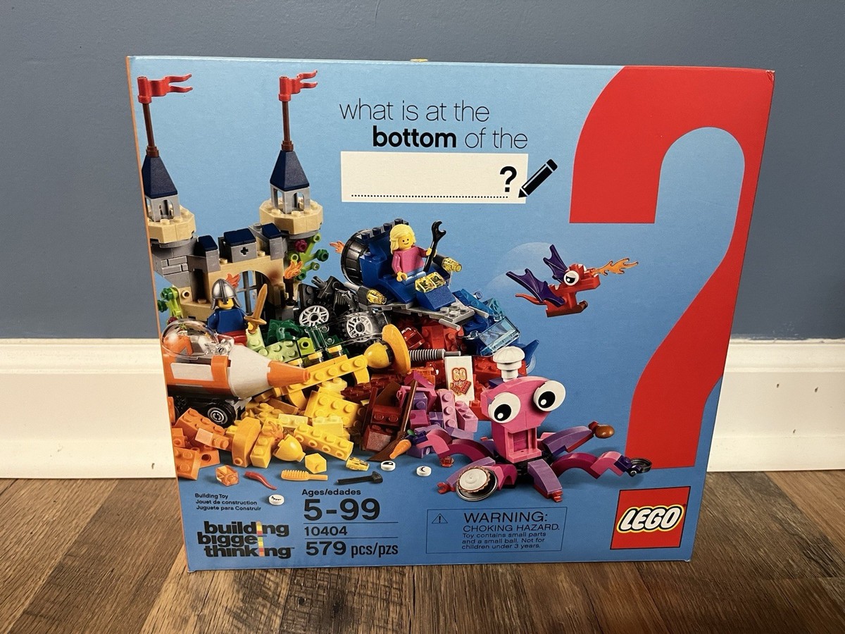 Lego Special Edition Fun Toy Classic Ocean's Bottom 579 PCS 10404