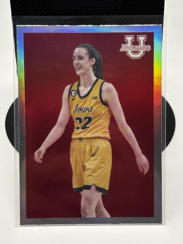 2022-23 Bowman University Chrome - 2009 Bowman Caitlin Clark #09B-30 (RC)