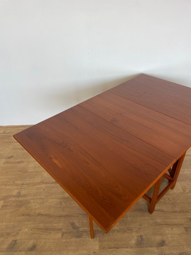 Vintage Danish Mid-Century Teak Drop Leaf Dining Table – Extendable - Picture 10 of 15