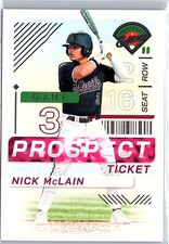 2024 Panini Prospect Edition - Nick McLain #45 Game Ticket (RC)
