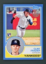 2018 Topps #83-70 Clint Frazier 1983 Topps Baseball Blue New York Yankees
