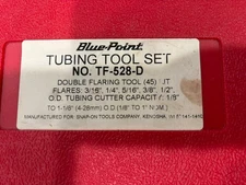 Snap On Blue Point Tubing Tool Set TF-528-D Unused Snap On USA Tool