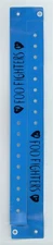 Foo Fighters Concert Wristband 2x (1 Pair) Blue - 2003 One by One Tour