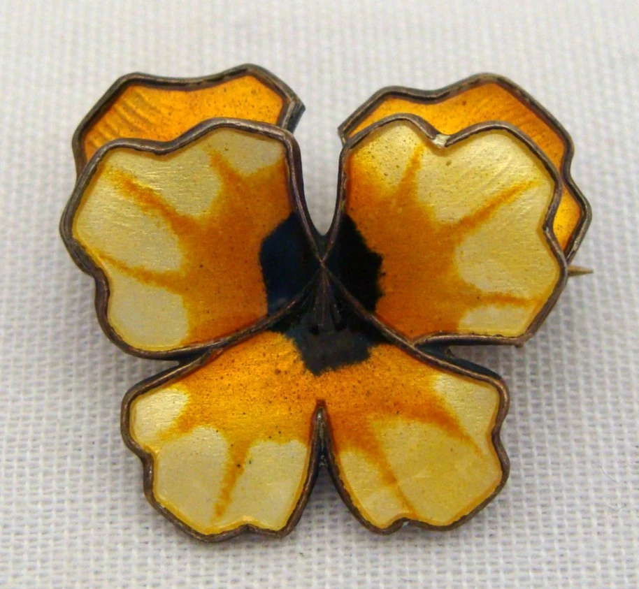 David-Andersen without Stone Sterling Silver Fine Brooches & Pins