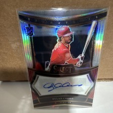 Dylan Crews, Nationals, 2025 Panini Select, Rookie Prizm Autograph, #SIG-DC