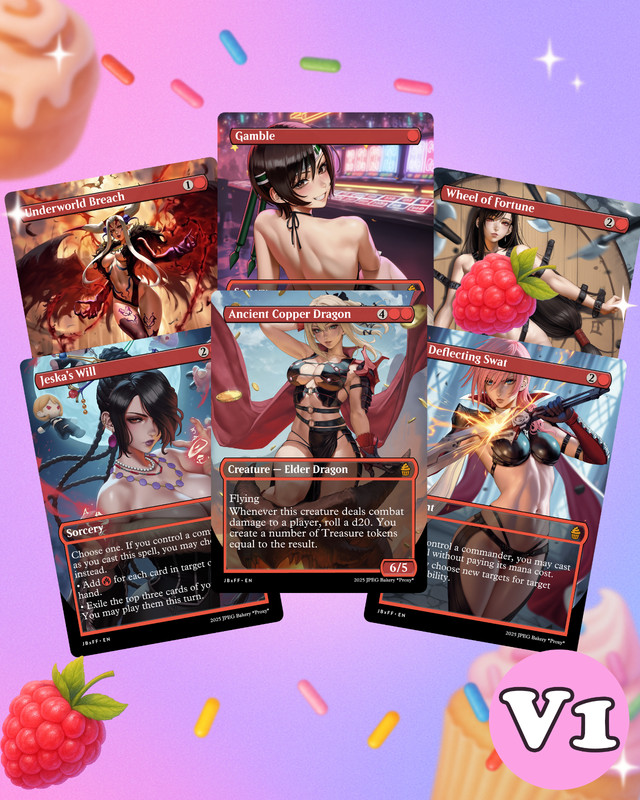 Red Commander Staples |  MTG Premium Art Cards