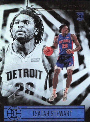 2020-21 Panini Illusions Isaiah Stewart #172 - NM Card Detroit Pistons