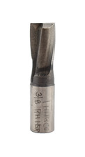 NOS Thurco 3/8 HSS 2 Flute End Mill RH Helix USA LOA 1-5/8 in black oxide square