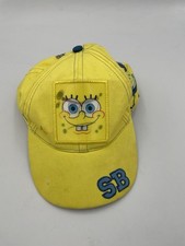 SPONGEBOB Hat Cap YOUTH Adjustable VINTAGE Rare Nickleodeon Baseball B1