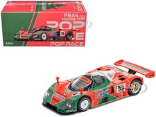 MAZDA 787B 55 WINNER "24H LE MANS" 1991 1/64 DIECAST CAR BY POP RACE PR640301