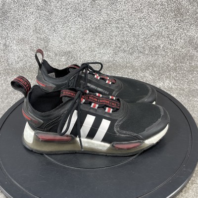 Adidas Shoes Boys Size 5.5 NMD V3 Black White Textile Running Sneakers
