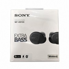 Auriculares estéreo inalámbricos SONY WF-XB700 negros EXTRA BASS Bluetooth nuevos caja sellada