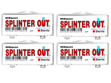 Medipoint Splinter Out Remover, Sterile, and Easy to Use, 20 Count - 4 Pack