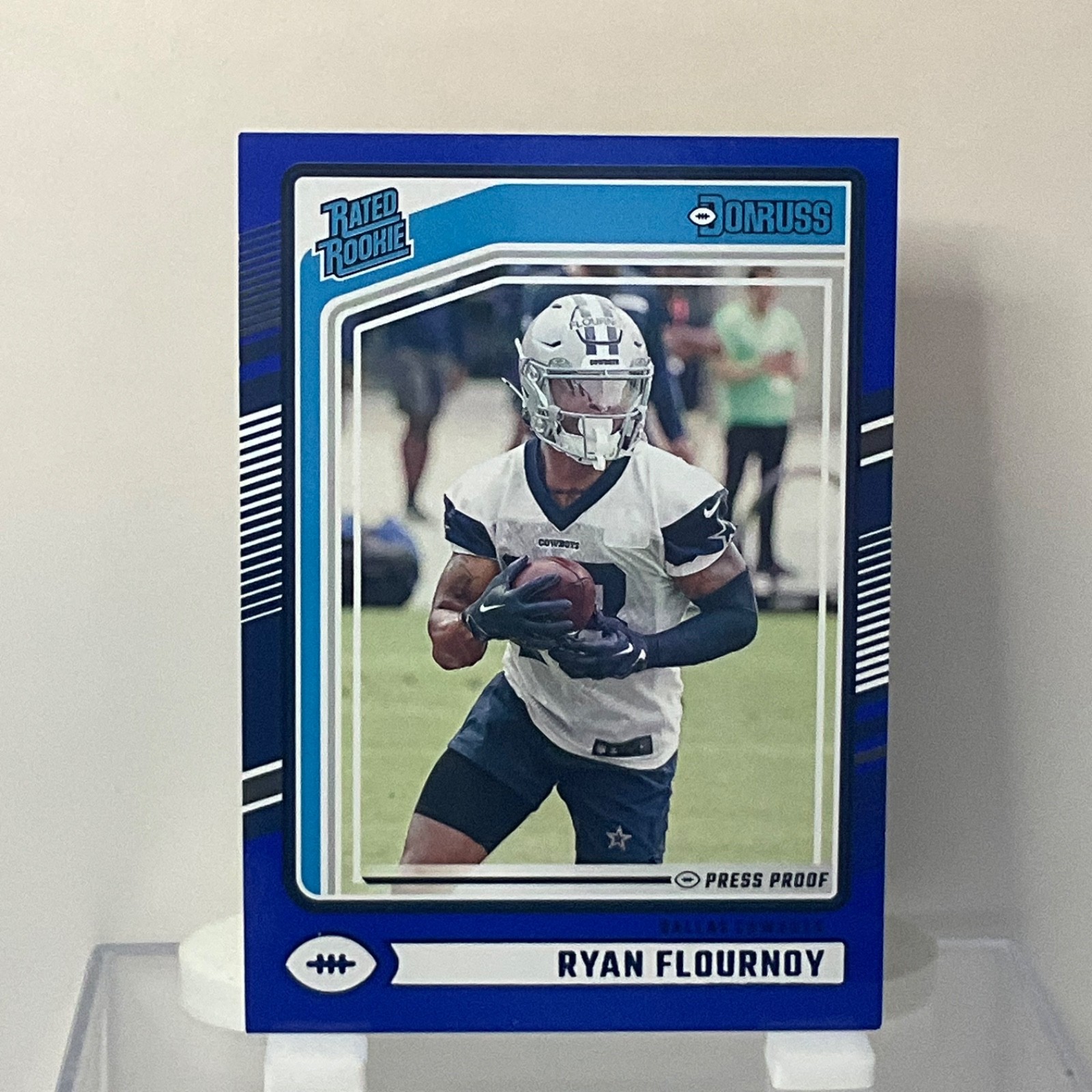 Ryan Flournoy Panini Donruss #356 Press Proof Blue