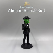 Listing image for Area 51 Alien Collectible 13cm 3D Printed Statue Model Action Figure Toy Horror