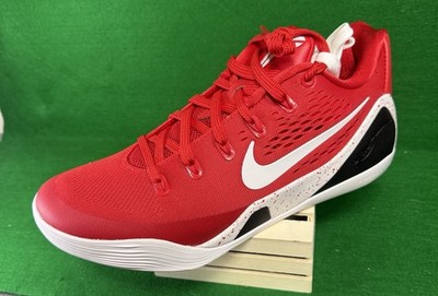 Nike Kobe IX Elite Low EM Protro Shoes Men s SZ 9 University Red IH1401-600