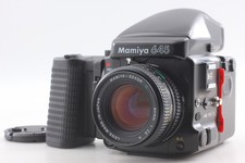 Exc 3 Mamiya 645 Pro TL AE Prism Finder Sekor C 80mm f/2.8 N Lens Grip Japan