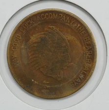 Jole Chitwood Auto Thrill Show Good Luck Token