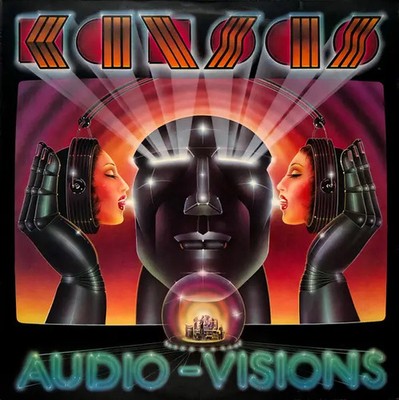 Kansas Audio Visions NEAR MINT Kirshner Vinyl LP