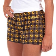 INTIMO Harry Potter Pajama Micro Shorts Women's Hufflepuff Large, Yellow