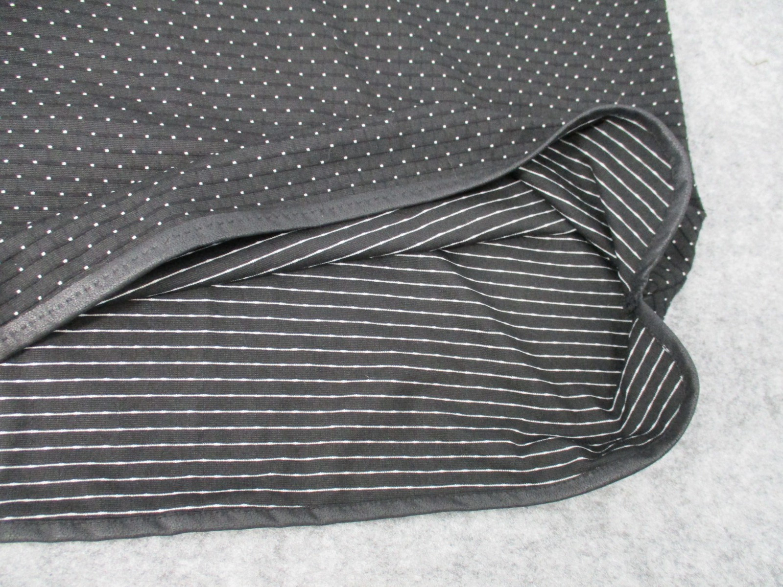 Max Studio Womens Dress M Black Bell Sleeve 3/4 Dress Polka Dot Dotted New