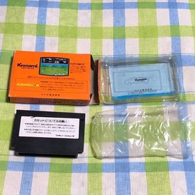 Hyper Sports Family Computer Konami with box explanation