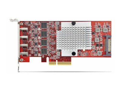 StarTech P10Q4CUSBCARDLP 4-Port USB-C PCIe Card 10Gbps