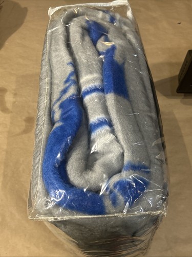 Rare Vtg Detroit Lions Biederlack 1996 Large Blanket 87x95 Made In USA Orig Bag - Picture 6 of 13