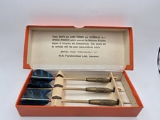 Vtg Farebrother  Treble Shot  Darts   W/Box- Feather Flights