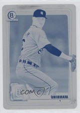 2020 Bowman Chrome Prospects Printing Plate Cyan 1/1 Matt Manning #BCP-99 13iq