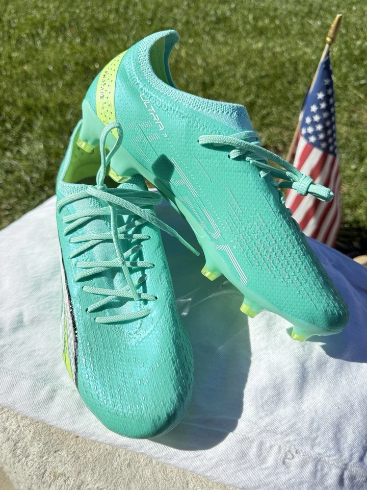 Puma Ultra Ultimate FG AG Soccer Cleats Womens US 7 Multicolor Lace Up 10721503 - Image 3 of 4