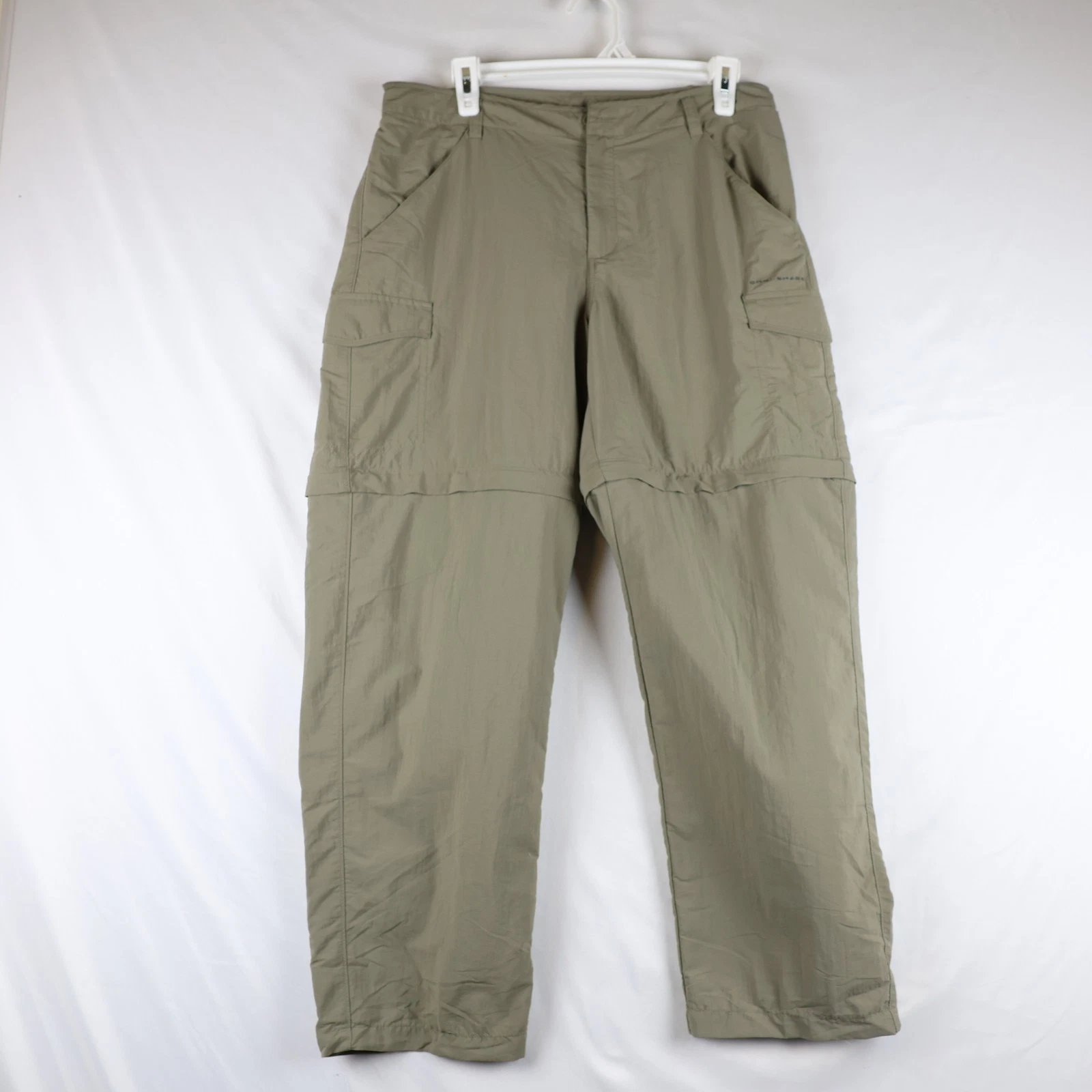 Columbia PFG Omni-Shade Pants Mens Medium Convertible Zip Off Hiking Outdoor