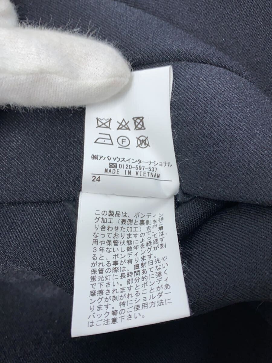 ALTRA Rouge vif altro mezzo cappotto leggero incollaggio 24AW 36 poliestere nero tinta unita