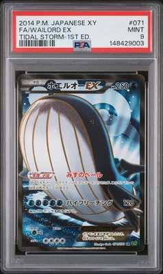 Wailord EX 071/070 Xy5-Bt: Tidal Storm Holo (Japanese) for sale