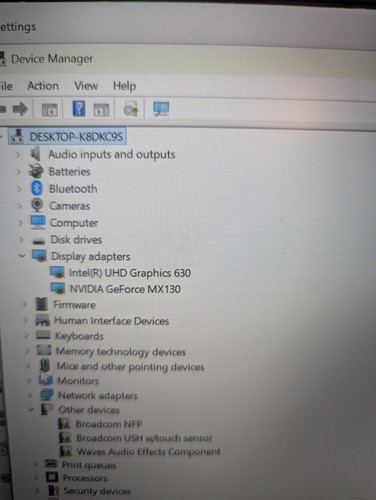 DELL LATITUDE 5491 14" i7 2.6GHz Nvidia MX130 32GB Ram 1000GB SSD 1TB W11PRO - Picture 8 of 8