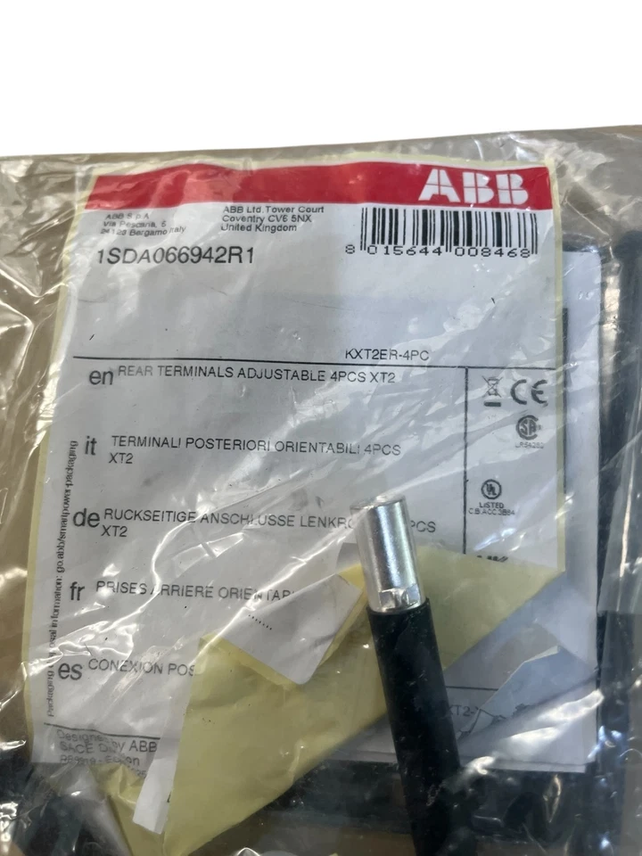 ABB 1SDA066942R1 Rear Terminal Kit - Image 2 of 4