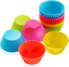 20 Pieces Wax Melt Warmer Liners Reusable Silicone Leakproof Wax Liner Candle Tr