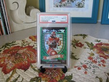 2021 Panini Prizm Draft Picks Trevor Lawrence Green Wave #161 PSA-8 NM-MT