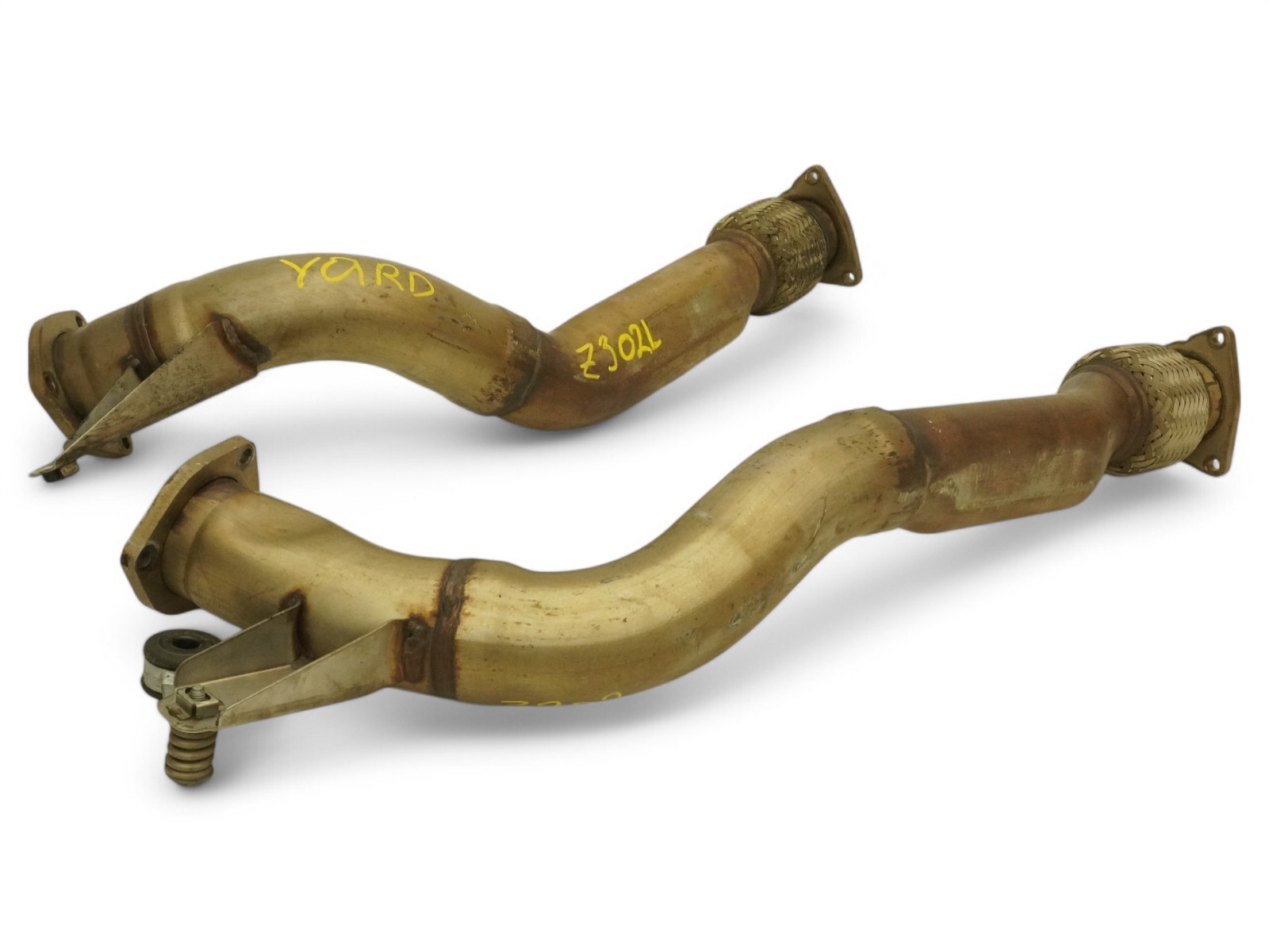 03-06 Bentley Continental Gt 6.0L Exhaust Downpipe Left Right 3W0254300A OEM