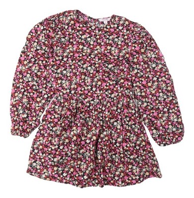 New Look Damen Blumen A-Linie Kleid Größe 12
